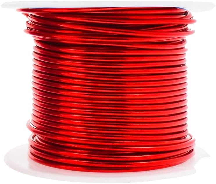 Mandala Crafts 16 Gauge Anodized Aluminum Craft Wire for Jewelry Making - 400 FT Colored Flexible Rainbow Wire - Bendable for Bonsai Armature Crafting Sculpting