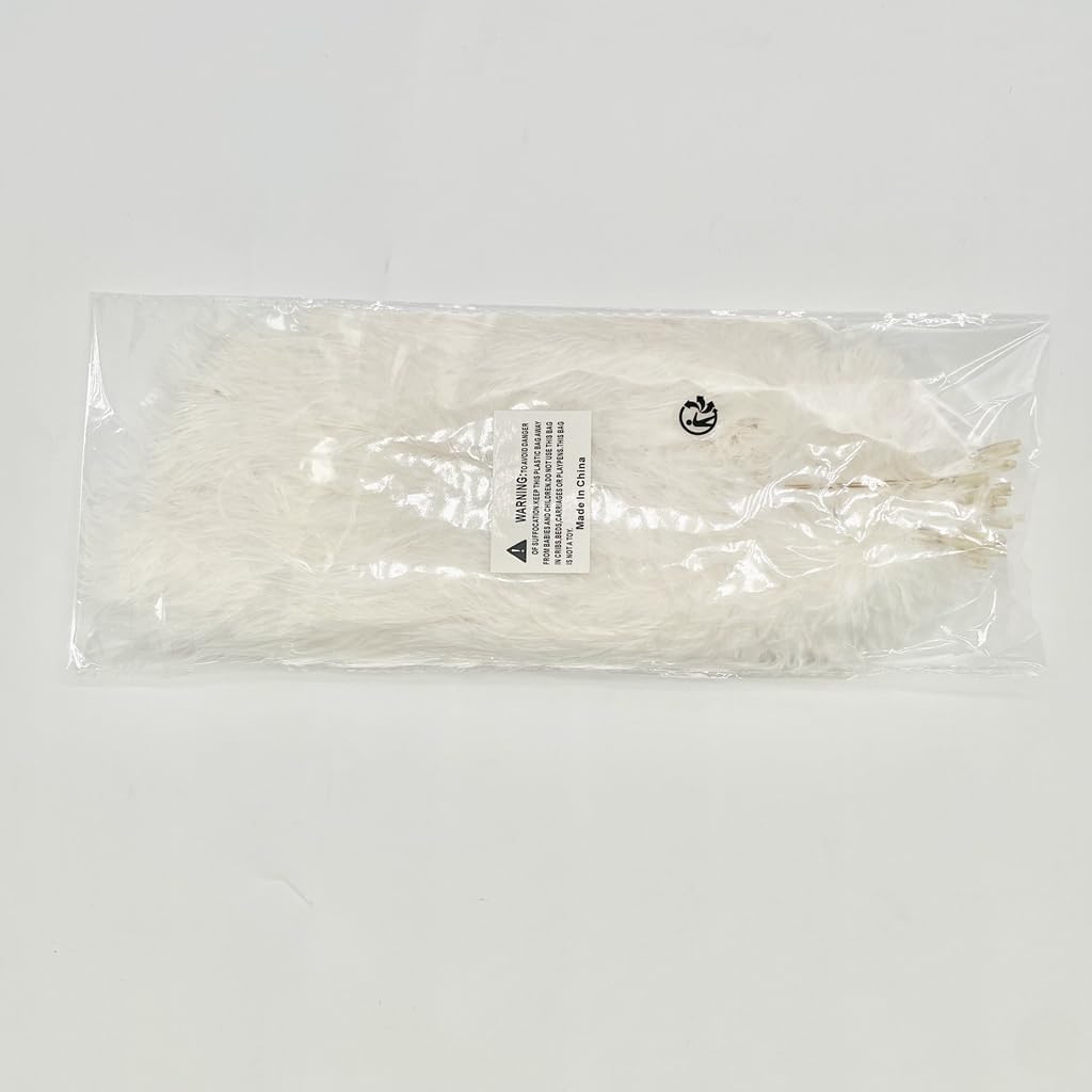 Sowder 10-12inch(25-30cm) Ostrich Feathers Plume for Wedding Centerpieces Home Decoration Pack of 10pcs(red)