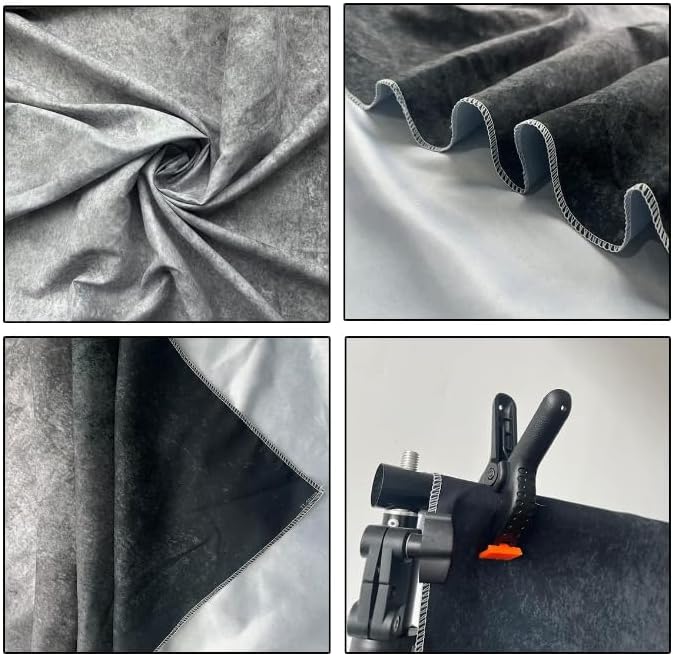 3x5ft Abstract Black Gray Portrait Photography Backdrops Photo Studio Prop Background for Children Adult