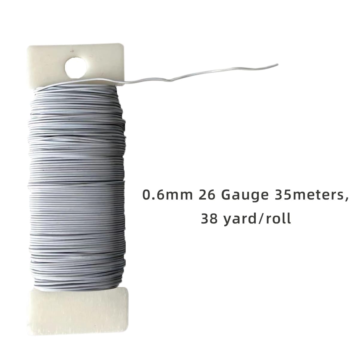 76Yards 26Gauge Golden Metal Floral Wire Flexible Paddle Florist Garden Wire for Flower Arrangement,Crafts,Christmas Wreaths Tree,Garland.