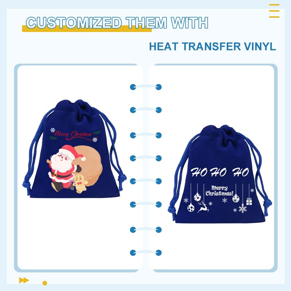 Shintop 50pcs velvet Jewelry bags, 3x4inch Blue Little Gift pouches Drawstring Jewelry Packaging for Dice Small Business Party Favor