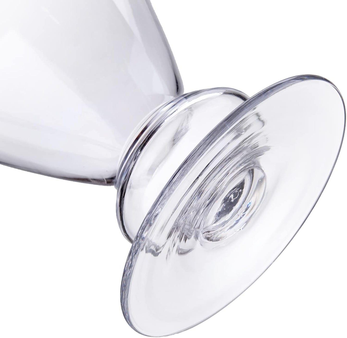 Glass Large Apothecary Jars, Clear Candy Bowl Dishes Holder Elegant Storage Buffet Display, Decorative Wedding Candy Organizer Canisters (Height: 17.5" Body: 6.5")