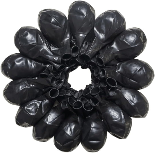 90 Pack Black Balloons 18 inch Black Latex Party big Balloon Bulk for Various Party Events Decorations
