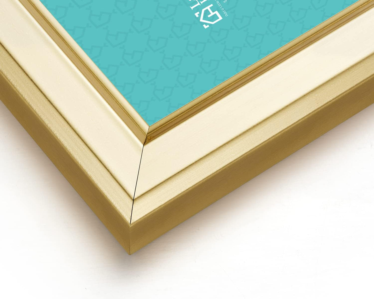 LaVie Home 4x6 Picture Frames (12 Pack, Gold) Simple Designed Photo Frame with High Definition Glass for Wall Mount & Table Top Display, Set of 12 Classic Collection