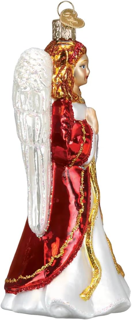 Old World Christmas Glass Blown Ornament Divinity (10228)