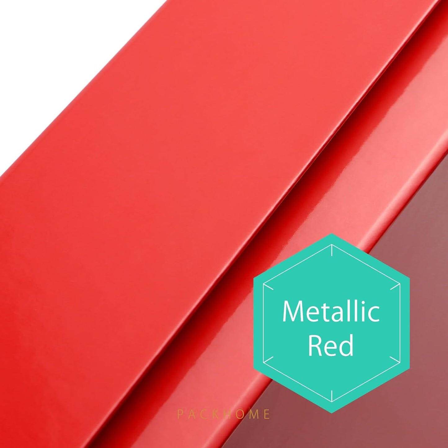 PACKHOME 6 Gift Boxes 11.5x8x2.5 Inches, Sturdy Shirt Boxes with Magnetic Lids for Multiple Occasions (Glossy Red)