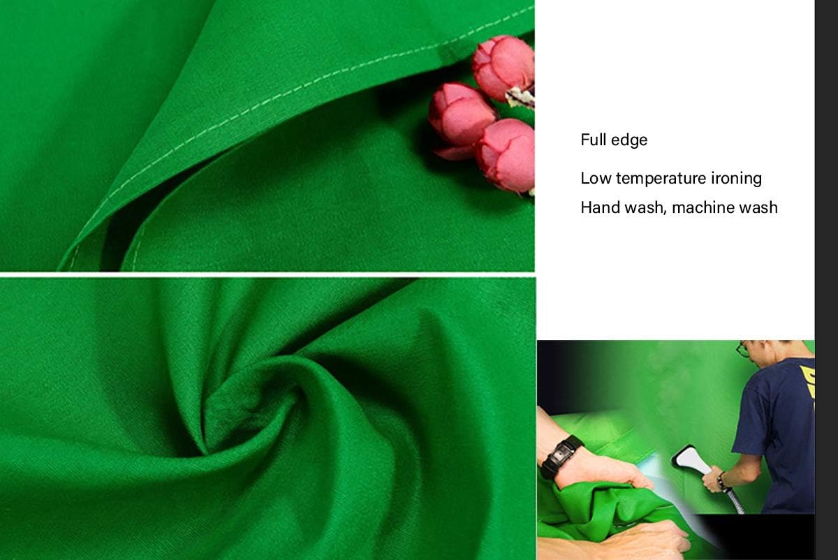 Green Screen Backdrop 5x7ft Photo Backdrop Chromakey Muslin Portrait Green Backdrop for PS Keying/Video Creation/Studio Portrait Shoots