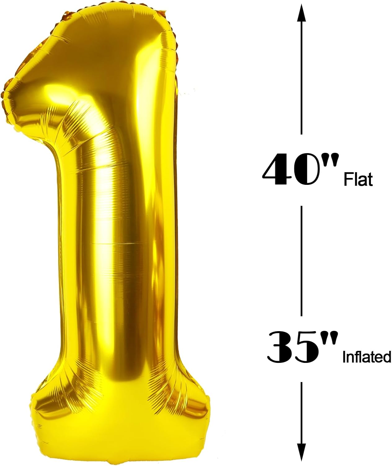 Gold Jumbo Helium Number 11 Balloon 40 Inch, Giant Foil Golden Number 11 Birthday Balloons, Large Numbers 11 Eleven, Party Celebration Supplies Decorations