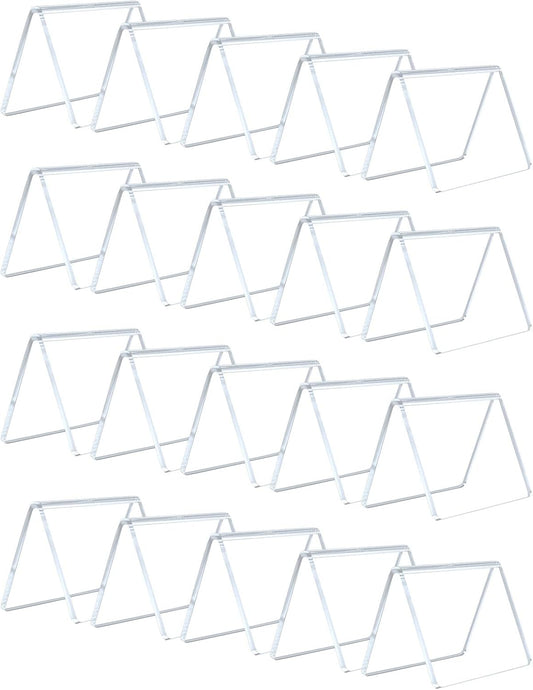 20 Pack AITEE Mini Chalkboard Signs - Acrylic Tabletop Signs for Food, Weddings, Parties & Messages