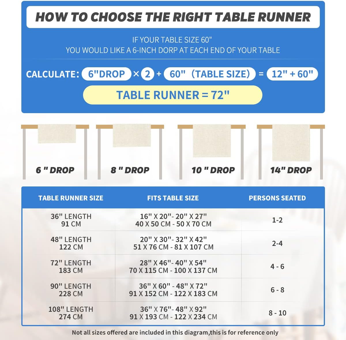 Artoid Mode Grey Snowman Snowflake Let it Snow Christmas Table Runner, Seasonal Winter Kitchen Dining Table Decor for Home Party Indoor 13x120 Inch