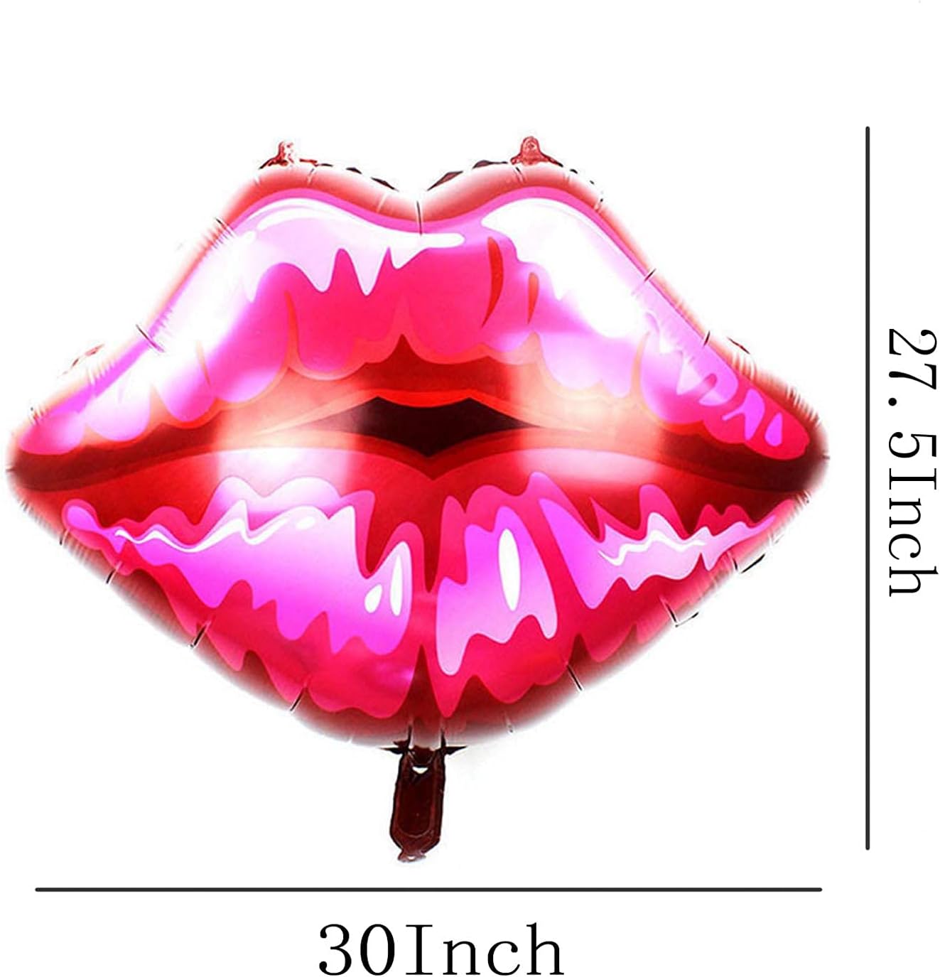 3Pcs Lips Foil Balloons,Bachelorette Bride to Be Engagement Party Decorations
