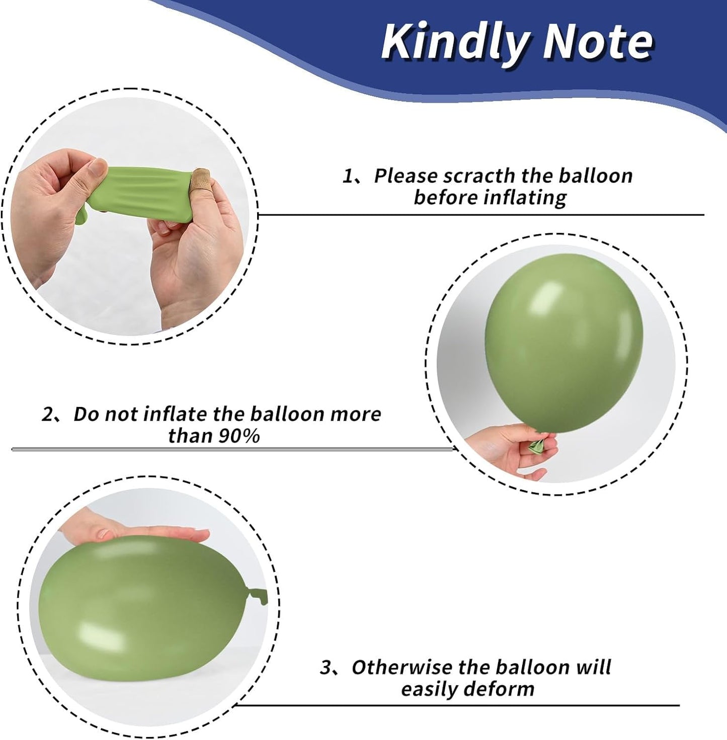 Blue and Green Balloons, 50Pcs 12 Inches Dark Green Navy Blue Metallic Dinosaur Birthday Balloons for Boys Dinosaur Birthday Party Hunting Baby Shower Wedding Graduation Decorations