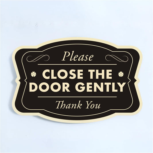 Custom Decorative Outdoor Metal Sign - Personalized Aluminum Driveway Sign, Waterproof, Made In USA - Design 3 Black Charcoal 24x18 In