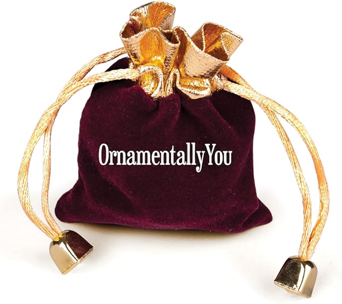 Pop Culture, Movie, and Music Themed Trendy Christmas Ornaments - Have Yourself a Very Golden Christmas Ornament (Heart)