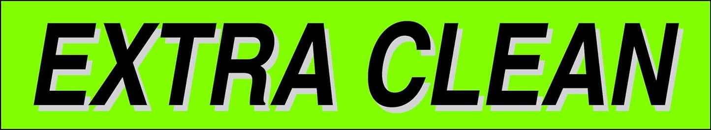 Ez-line Vinyl Windshield Stickers 3 Dozen 15 Inch Chartreuse Slogan Dealership Pro Pack for Car Lots (EZ115-Pack5)