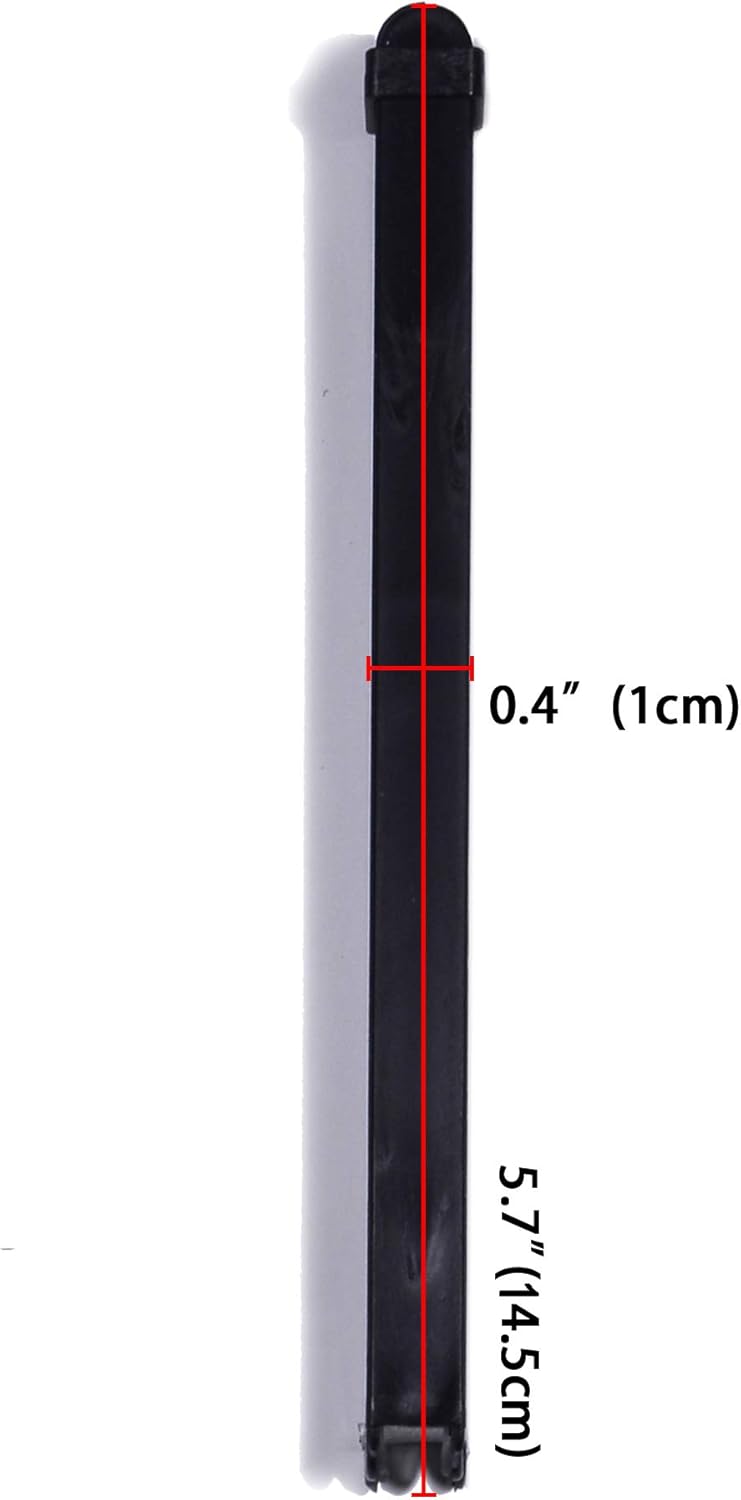 20 Pcs Folding Handheld Fans Paper Chinese Oriental Floral Wedding Round Shaped Accordion Fans Assortment with Plastic Handle for Birthday Party Favors Supplies(Black Handle)