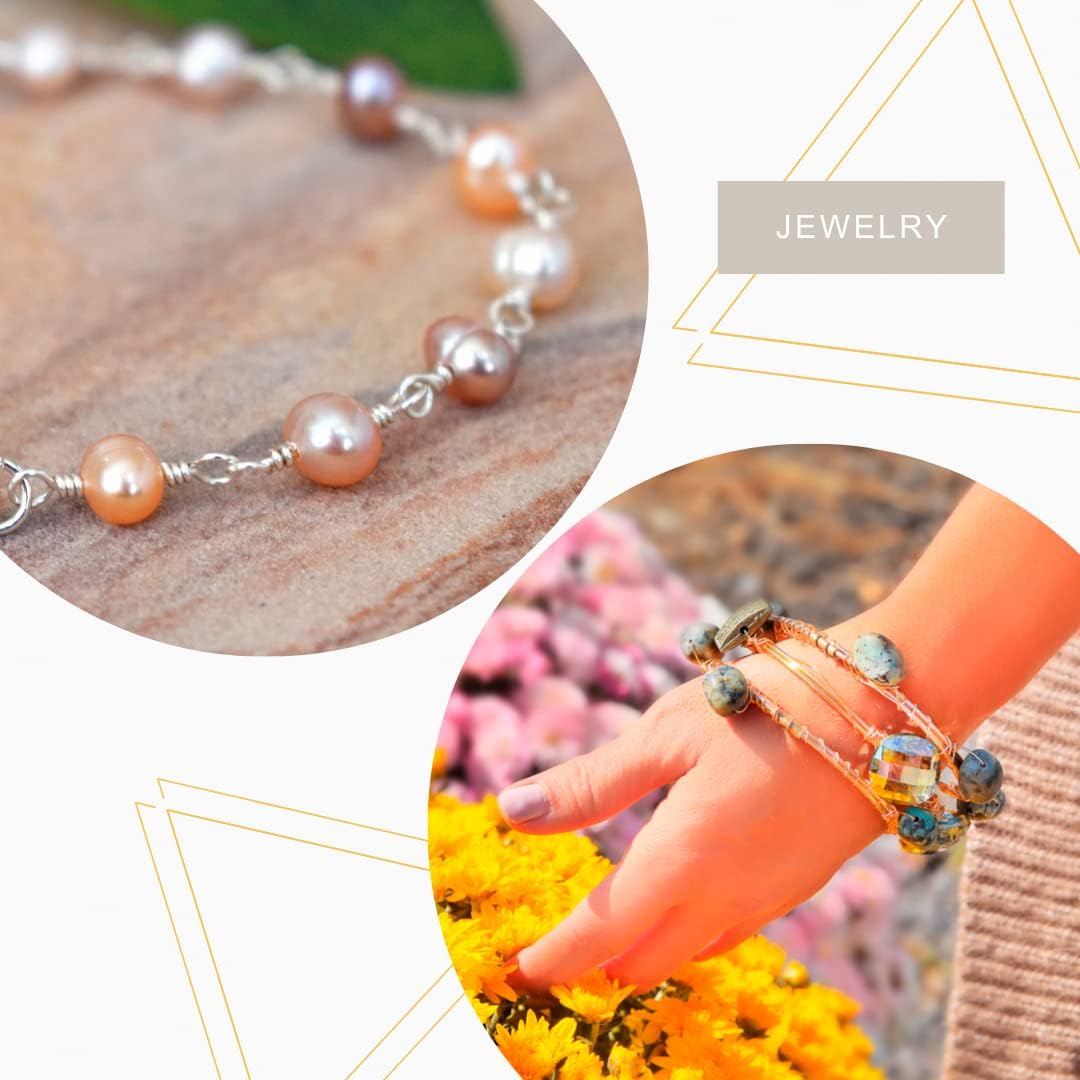 Artistic Wire, 20 Gauge Tarnish Resistant Colored Copper Craft Jewelry Wrapping Wire, Lavender, 15 yd