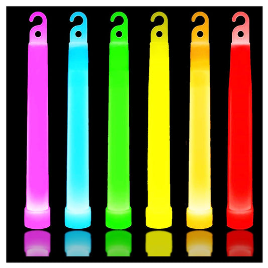22 PC Glow Sticks in The Dark Party Supplies, 12 Hours Duration Emergency Glow Sticks Bulk Party Pack, Glow Party Supplies, Glow Sticks for Kids, Glow in The Dark Sticks Waterproof, Nontoxic