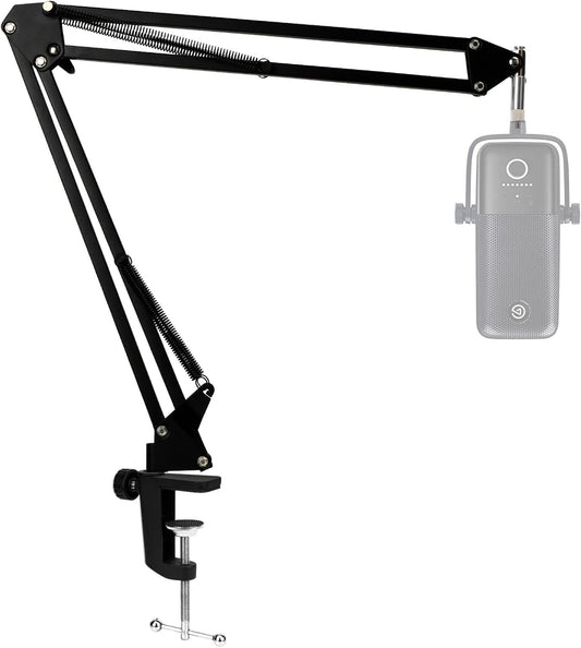 For Elgato Wave 3 Boom Arm Microphone Stand, Professional Mic Boom Arm Mic Stand Compatible with Elgato Wave:3 USB Condenser Microphone by SUNMON