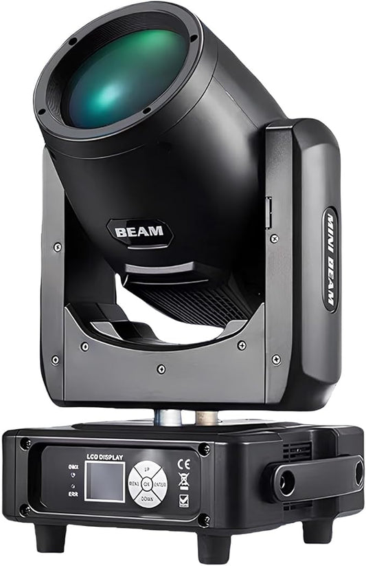 7r 230W Beam Moving Head Light Stage Lighting 14 GOBO 14 Colors RGBW Beam Sharpy Lights, 8 Prism 6 In1 Rainbow Stage Lights for Party Weddings DJ Shows Stage Performances