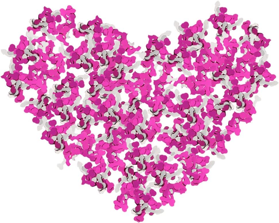 3000 Pcs Glitter Cute Sprinkle Party Confetti Table Decoration for Valentine's Day, Confetti Cannon, Wedding & Engagement Celebration