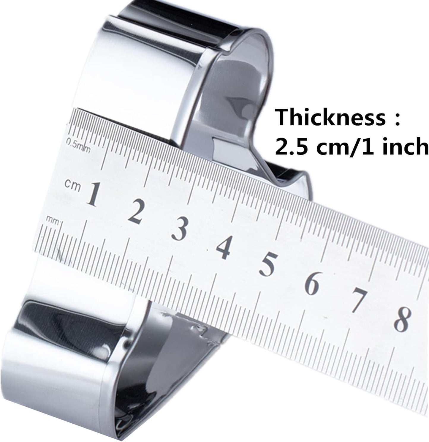 Large Size Dress Shaped Cookie Cutter, Stainless Steel Strapless Mermaid Fishtail Princess Wedding Dress Cookie Cutter, 4.7 Inches