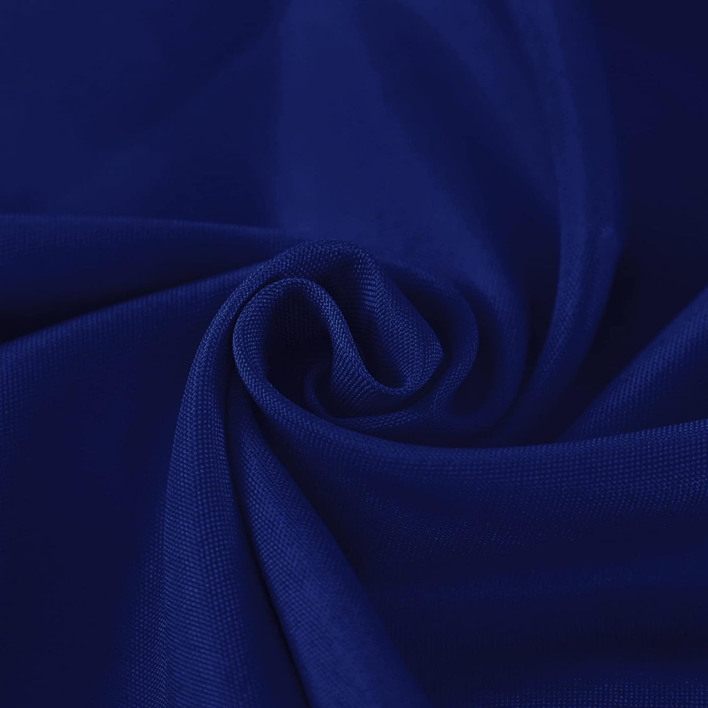 Fokitut 2 Pack Waterproof Round Tablecloth, 120 Inch, Stain Resistant and Wrinkle Polyester Table Cloth, Fabric Table Cover for Kitchen Dining, Wedding, Party, Holiday Dinner-Royal Blue