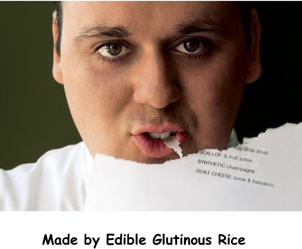 GEORLD Set of 48 Edible Fall Leaves Cake Decorations, Cupcake Topper 3 Colors