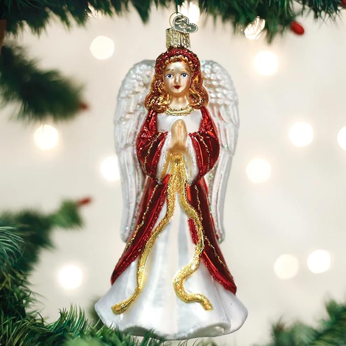 Old World Christmas Glass Blown Ornament Divinity (10228)