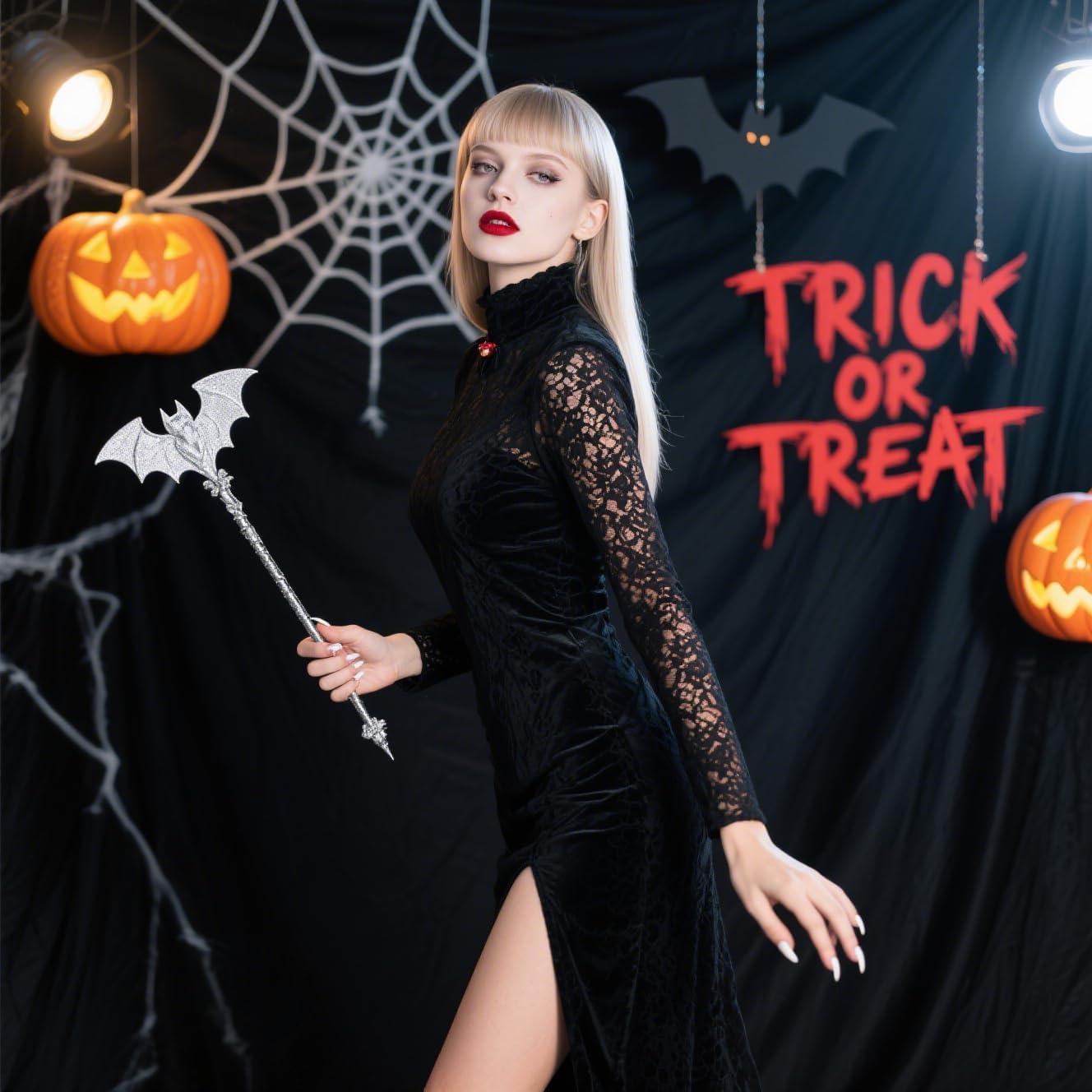 Background Solid Black Backdrop Muslin Portrait Background Screen for Photo Backdrop Video Photography Studio(6x9ft, Black)