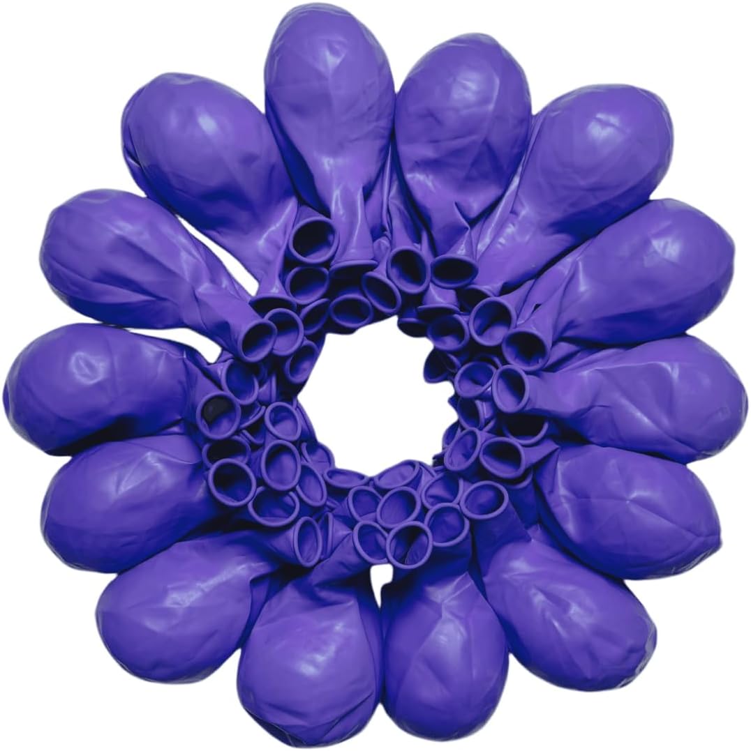 90 Pack Purple Balloons 18 inch Purple Latex Big Balloons for Party Decorations and Events ZWZLIULIAN