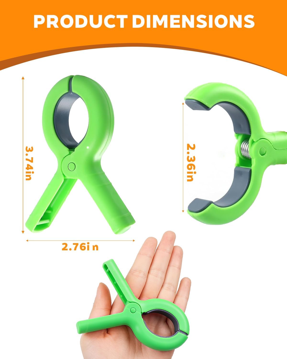 12 Pcs Beach Towel Clips for Beach Chairs, 3.7 Inch Clothes Pins for Cruise & Pool, Windproof Chair Clips for Towel Holder, 4 Colors