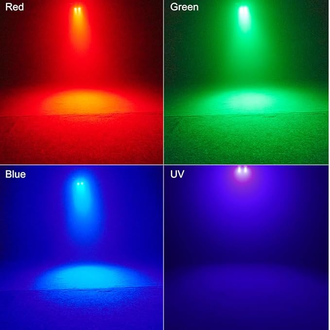 Party Disco Ball Lights, DJ Stage Strobe Rave Lights Sound Activated with Remote Control for Parties Birthday Christmas Gift Wedding Karaoke KTV Bar Club Dance Room Halloween Decorations