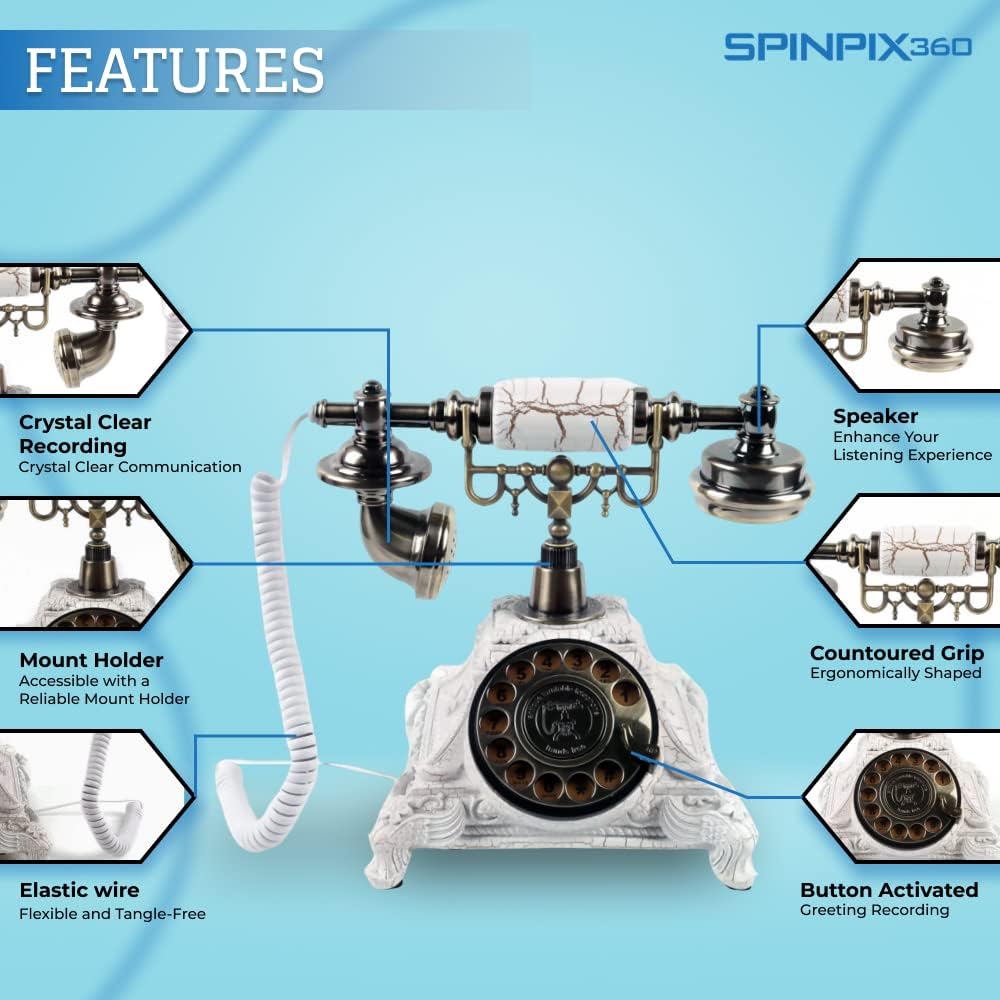 Audio GuestBook for Wedding - Record Customized Audio Messages with Guest Book – A Personal and Convenient Way to Preserve Your Special Occasions (Antique White)