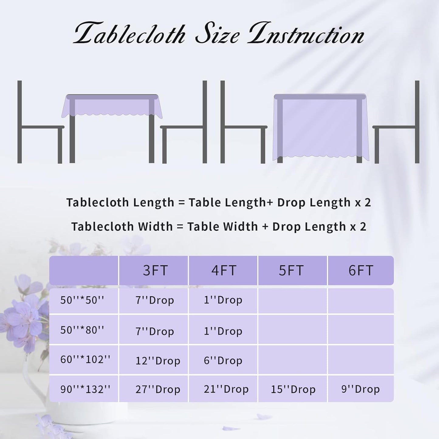 Square Rosegold Sequin Tablecloth- 50x50 inch, Seamless Sparkle and Glitter Party Table Cloth, Shiny&Elegant for Wedding Birthday Ceremony Prom Table Decorations