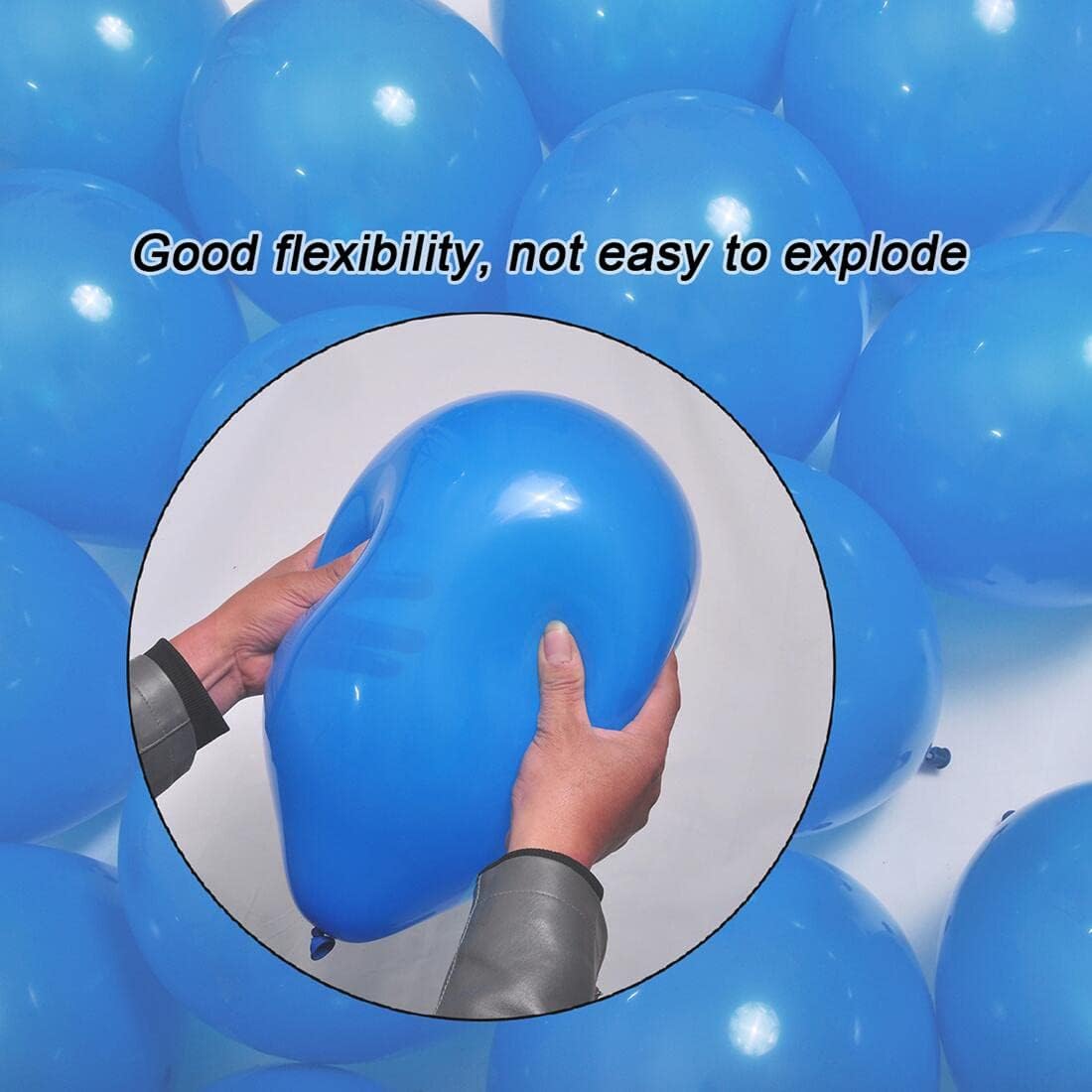 300 Pack Blue Balloons 12 inch Blue Latex Party Balloon Bulk for Various Party Events Decorations