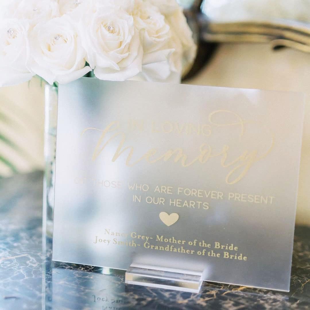 JINMURY Acrylic Sheets, 5 Pack 8x10 Inch Frosted 1/8 Inch Thick Decorative Signage, Perfect for Signage and Craft Projects