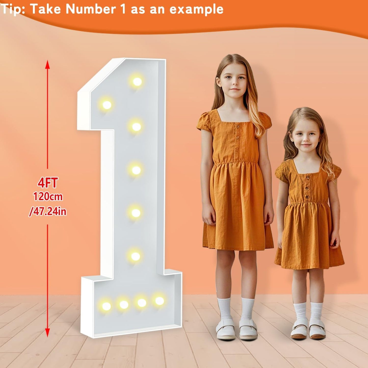 4FT Marquee Numbers 40, Large Light Up Numbers 40th Birthday Decorations for Her Him, Cardboard Number for Women Men Anniversary Party Decor Backdrop, DIY Foam Board Mosaic Number Sign