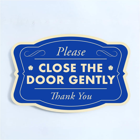 Custom Decorative Outdoor Metal Signs - Personalized Aluminum Signs, Design 3 Blue Steel, 10x7 In, Waterproof, Made In USA