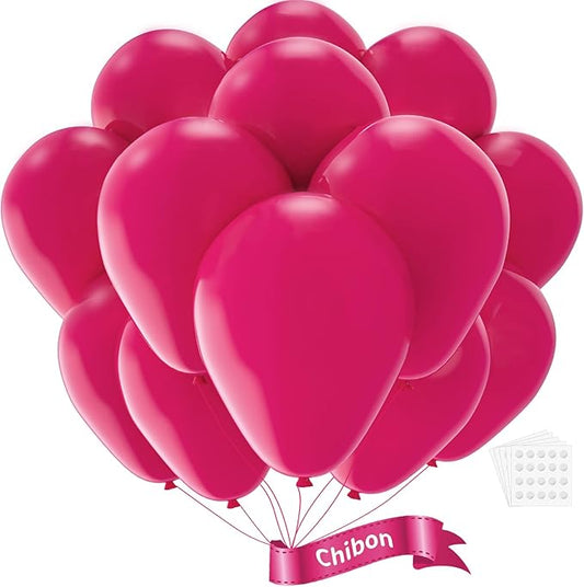 Rose Pink Latex Balloons, 150pcs 5inches Round Helium Balloons for Pink Themed Wedding Graduation Anniversary Birthday Party Backdrop Decorations
