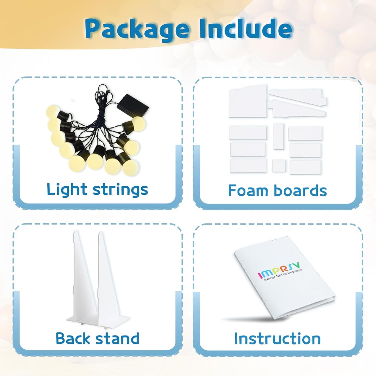 Marquee Numbers 3 Feet Tall Large Light Up Numbers 90th Birthday Decorations Women Men Big Yellow Light Outdoor Anniversary Decorations Balloon Arch Kit Party Backdrop 90