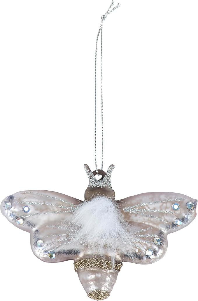 Primitives by Kathy Glass Ornament - Insect Christmas Ornament Holiday Décor Hanging Tree Decorations Festive Party Themed Gift