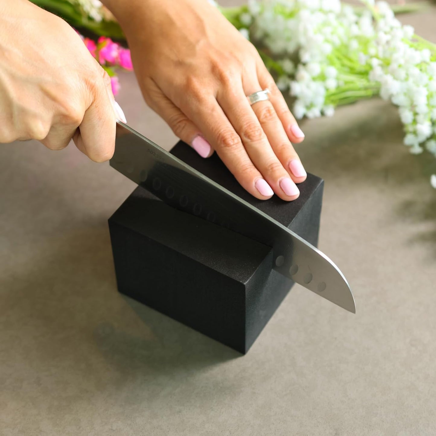 XCEL Floral Foam Blocks - Reusable, Weather Resistant Foam - Perfect for Fresh & Artificial Flower Arrangements, Crafts, Planter Boxes, Home Decor & More - 8-Pk, Gray (4” x 4” x 3”)