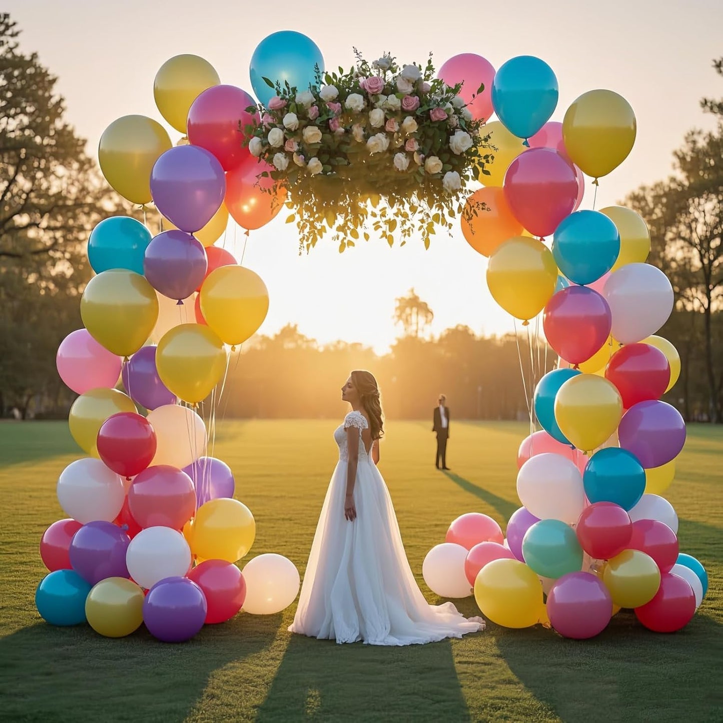 300 Pcs 12 Inch Balloons 15 Kinds Colors Latex Colorful Party Balloon Bulk for Various Party Events Decorations