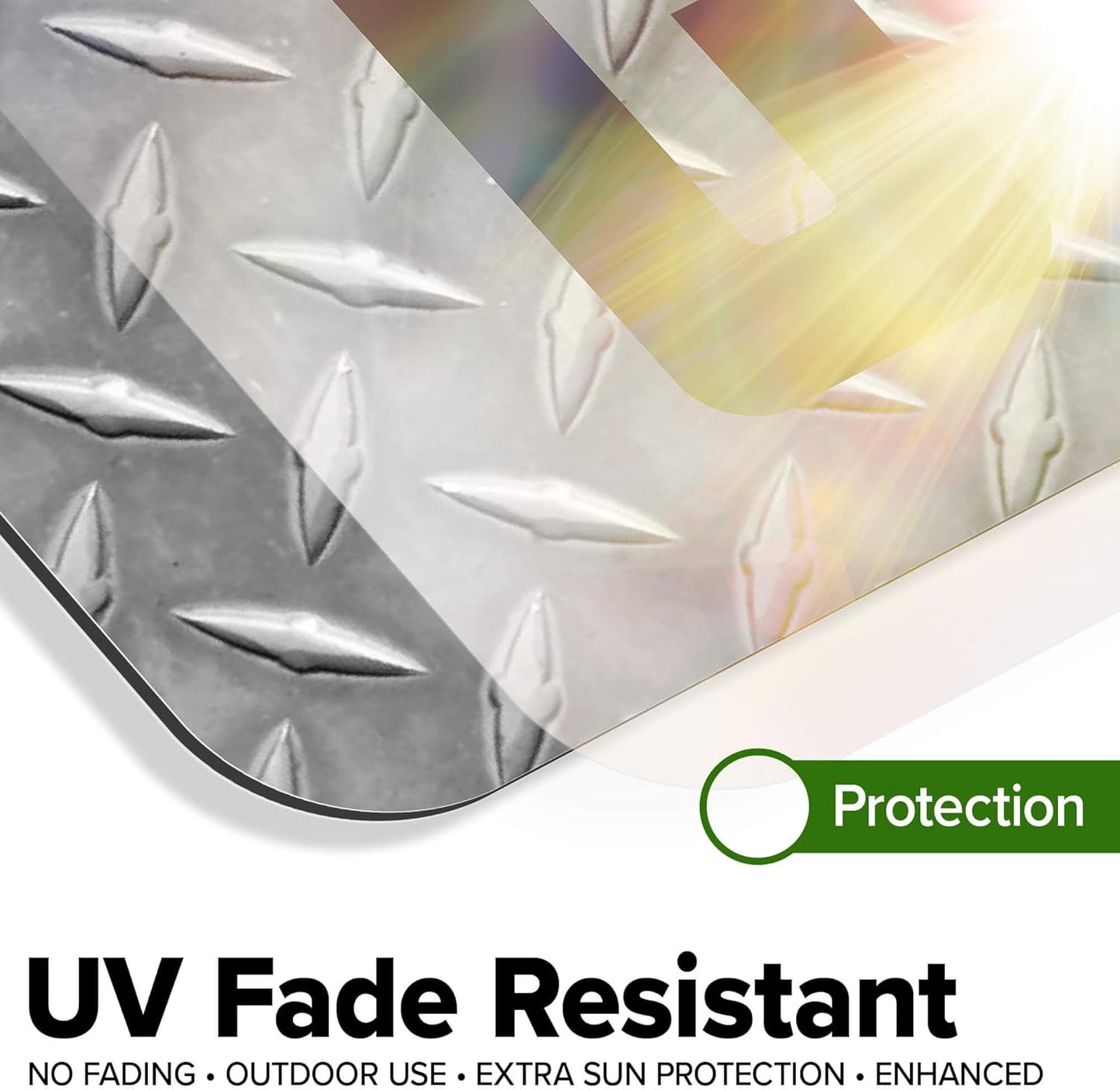 Custom Sign, Custom Street Sign, 11 Font Colors, 13 Font Styles, 4 Hole Options, 22 Sizes, 12x48 Inches, Rust Free DiBound, Fade Resistant, Made in USA by My Sign Center (Diamond Metal)