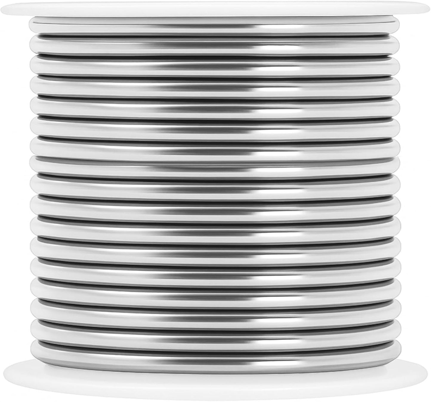 Mandala Crafts 14 Gauge Anodized Aluminum Craft Wire for Jewelry Making – 330 FT Colored Flexible Silver Lavender Purple Pink Ice Blue Turquoise Wire - Bendable for Bonsai Armature Crafting Sculpting