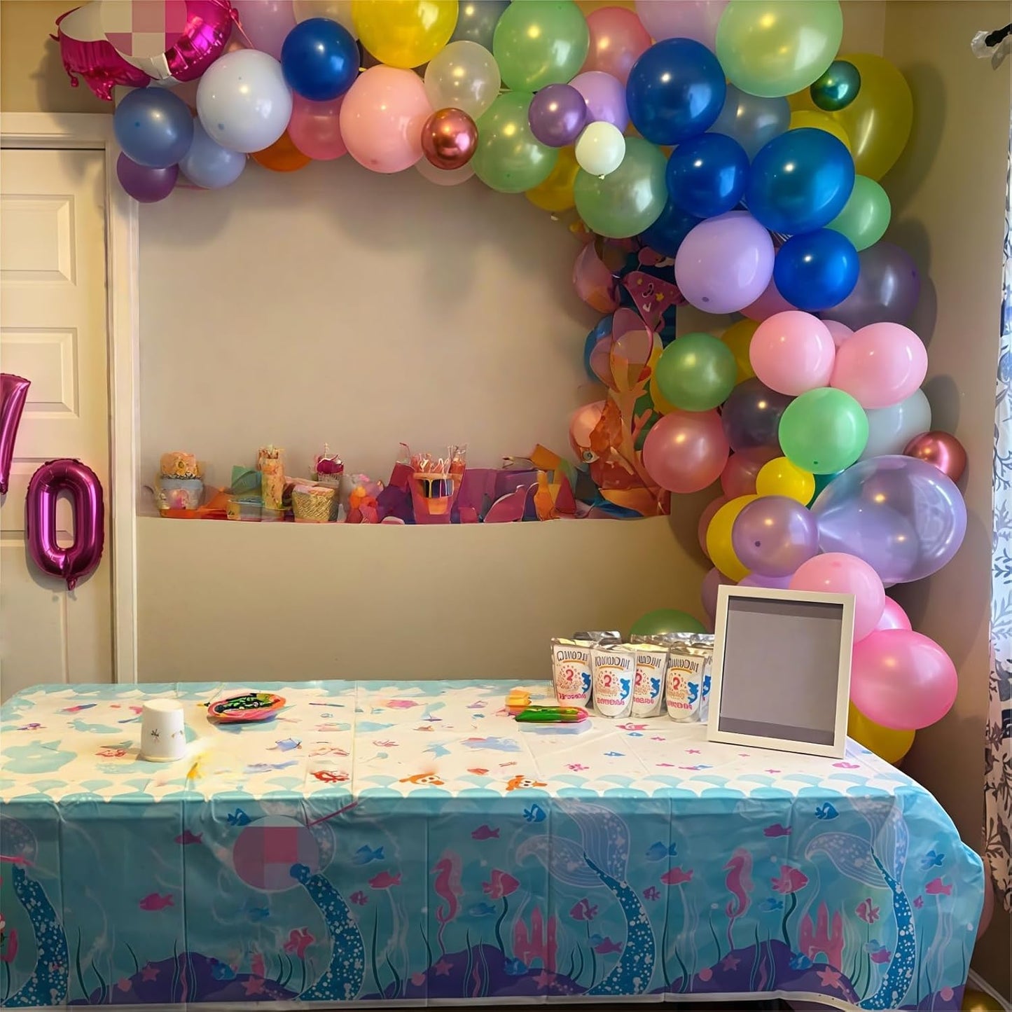 60Pcs Balloons Assorted Colors, 12 Inch Rainbow Helium Colorful Multicolor Pastel Green Blue Yellow Red Purple Balloons, Bright Primary Latex Balloon for Wedding Baby Shower Birthday Party Decorations