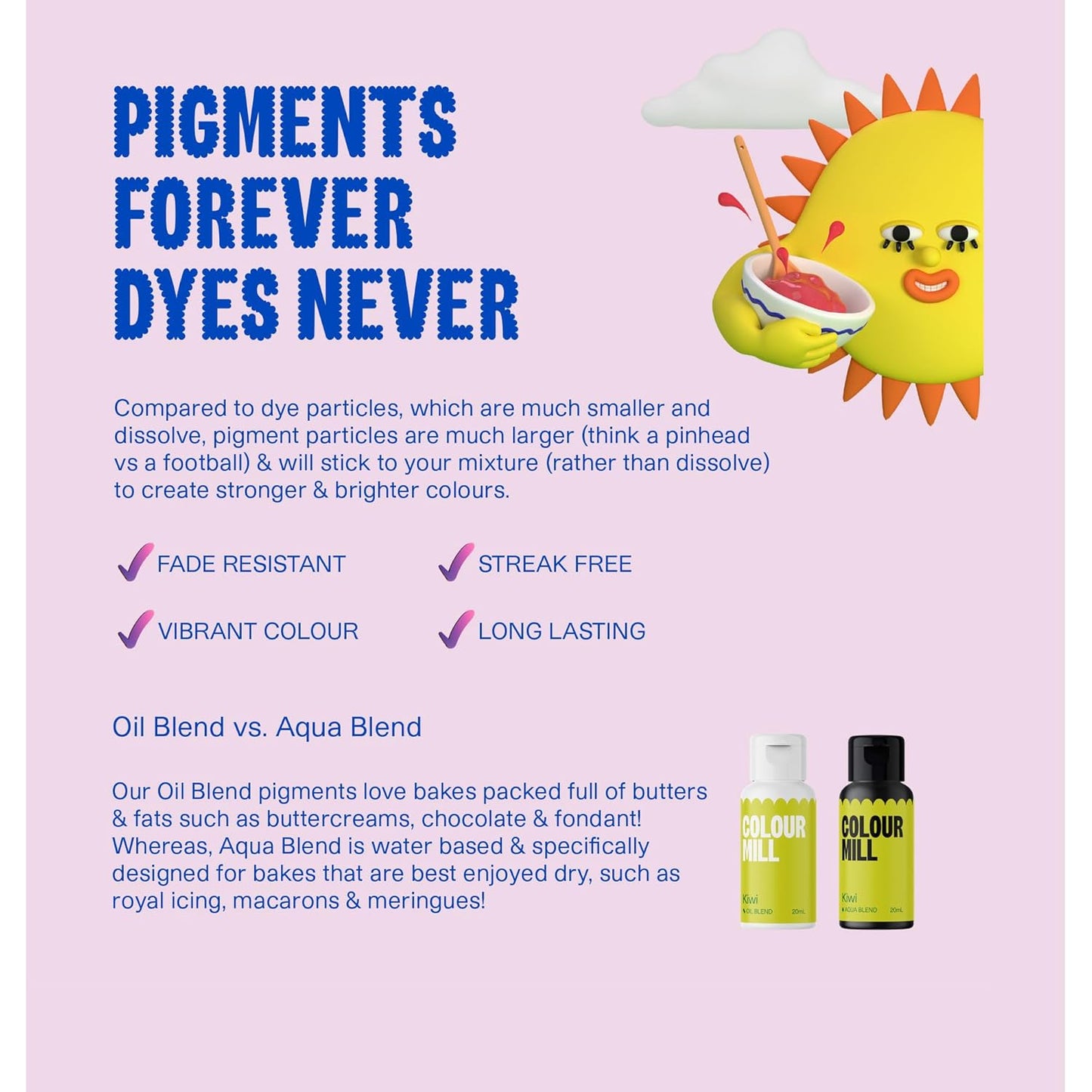 Colour Mill Aqua Blend Water-Based Food Coloring, 20 Milliliters Royal