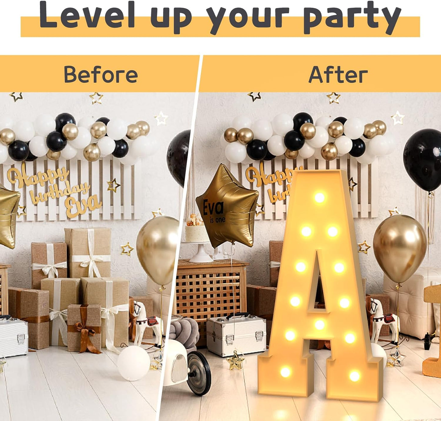 imprsv 4FT Marquee Light Up Letters for Birthday Party Decorations Large Marquee Letters for Wedding Event Bridal Shower Engagement Anniversarty Party Decor,Letter Q