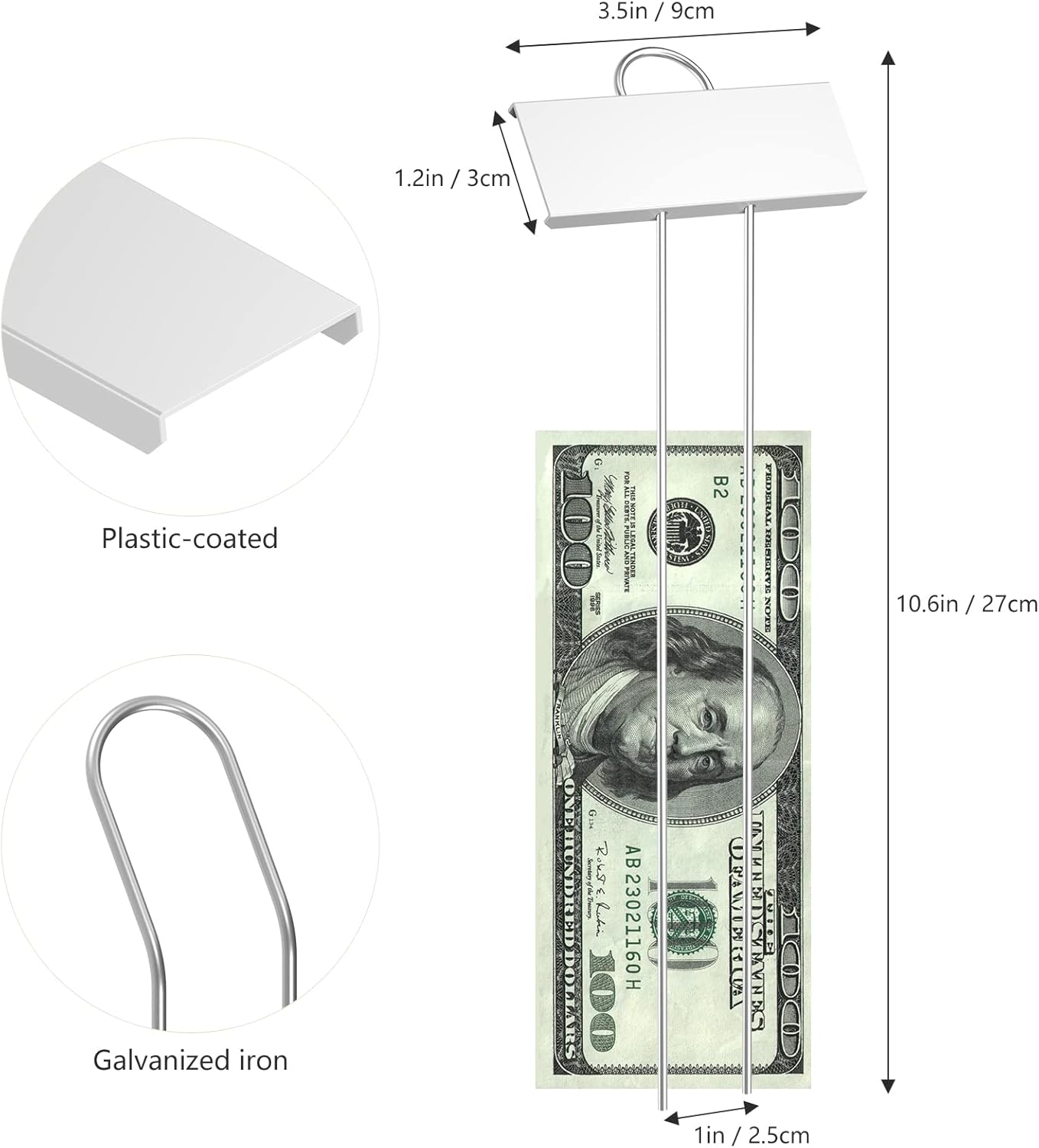 STARTOSTAR 30-Pack Metal Plant Labels, 10.6" Garden Markers Reusable Nursery Tags for Vegetables Herb Flower Seed Greenhouse
